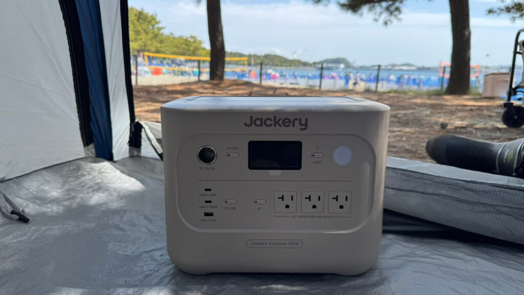 ポータブル電源と海